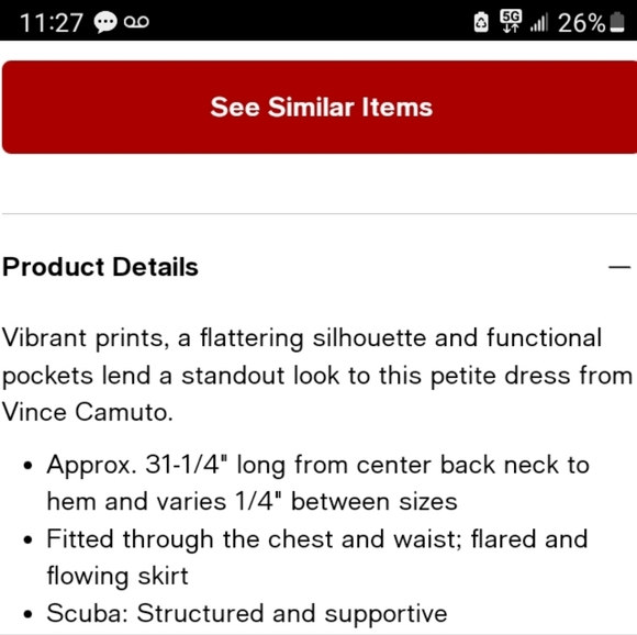 Super CUTE Vince Camuto printed sleeveless dress - Picture 16 of 16